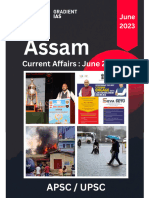 Assam Current Affairs - June 2023 - Gradient IAS