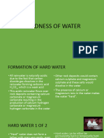  Hardness of Water