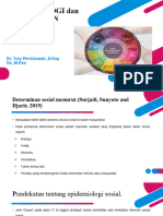 Epidemiologi Dan Determinan Sosial