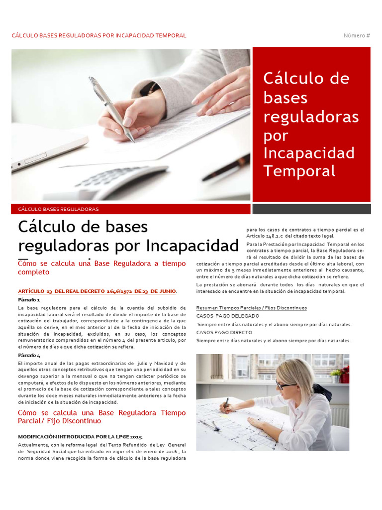 Calculo de Bases Reguladoras PDF