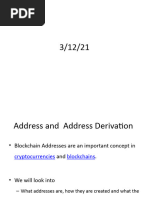 7 - Address and Address Derivation