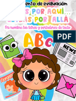 Abc Preescolar. Instrumento de Evaluación