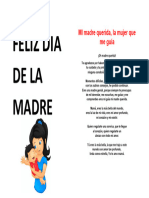 Feliz Dia de La Madre