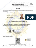 Antecedentes Policiales SERGIOARMANDO