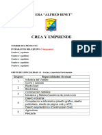 1º 2ºestructura Emprendimiento Cat A