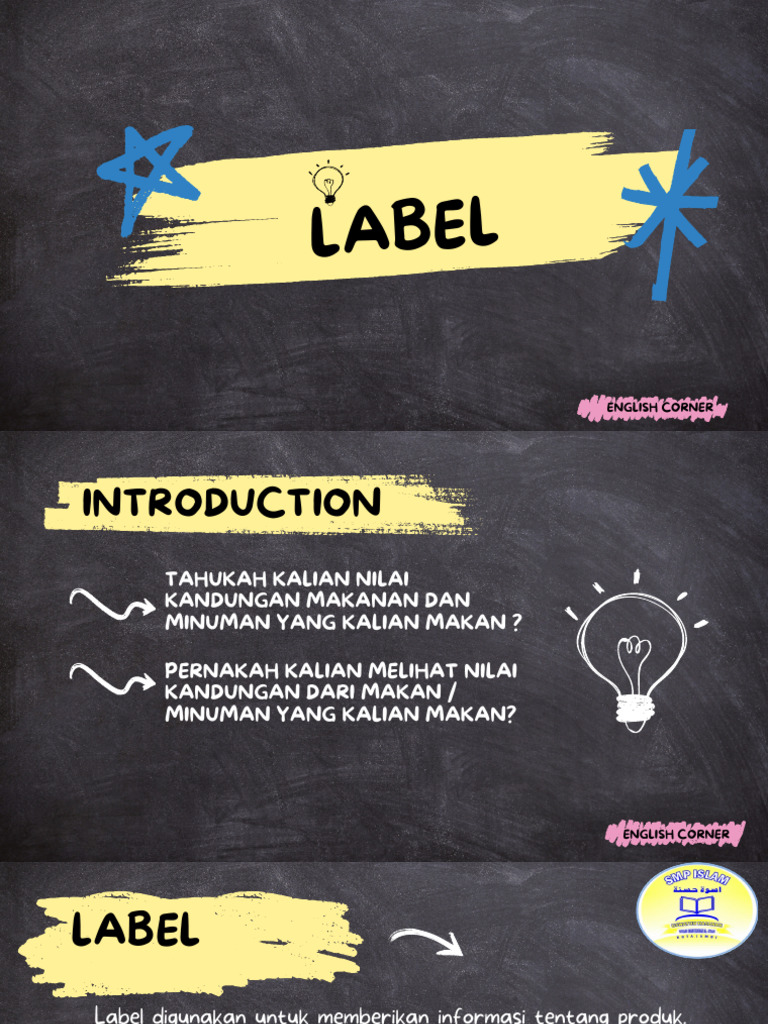 Panduan Membaca Label Komposisi Makanan | PDF