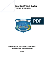 Proposal Permohonan Bantuan Dana Lomba Futsal