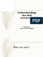 Understanding The Self 1 - Introduction