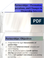 Partnerships - Formation, Operations, and Changes in Ownership Interests