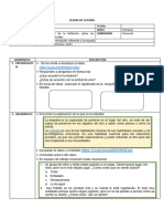 Sesión de Tutoría 12 Junio