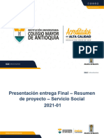 Presentacion Entrega Final Servicio Social