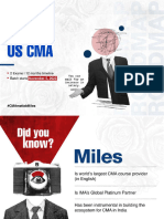 Miles CMA Roadmap