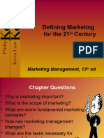 01 Defining Marketing For 21st Century