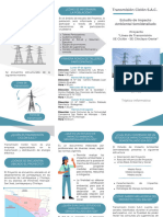 Tríptico Informativo - Transmisión Ciclón