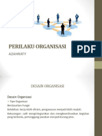 DESAIN DAN STRUKTUR ORGANISASI