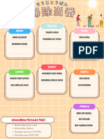 Jadwal Piket Kelas Aesthetic Lucu Warna Warni