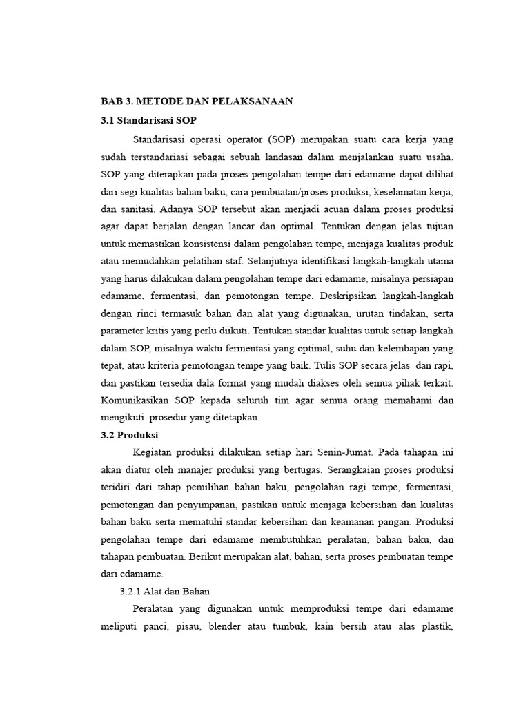 Bab 3 Metode Dan Pelaksanaan | PDF | Kesehatan Holistik | Teknologi ...