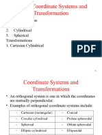 Lecture 4 Coordinate Systems