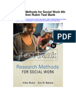 Research Methods For Social Work 9th Edition Rubin Test Bank