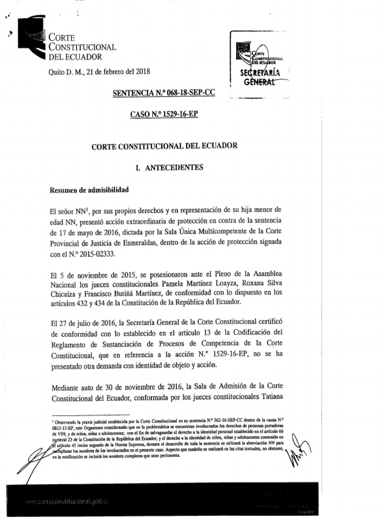 Sentencia No 068 18 SEP CC | PDF