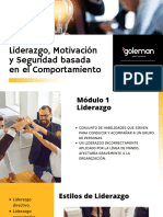 Liderazgo Motivación y Seguridad Basada en El Comportamiento