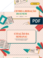 Conhecendo A Redação Do Enem - Aula 1