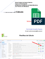 09 - Noções Sobre Planilhas de Cálculo