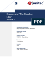 Documental The Bleeding Edge Diego Martínez