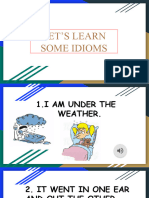 List of Idioms