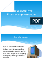 Pertemuan 6 Sistem Input Proses Output