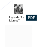 Leyenda "La Llorona"