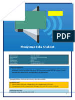 Modul Ajar Kombi Klas X Bab 2 Teks Anekdot Hyu