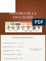 Historia de La Educacion