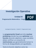 Clase 1 Unidad III - Método Gráfico y Método Simplex PDF