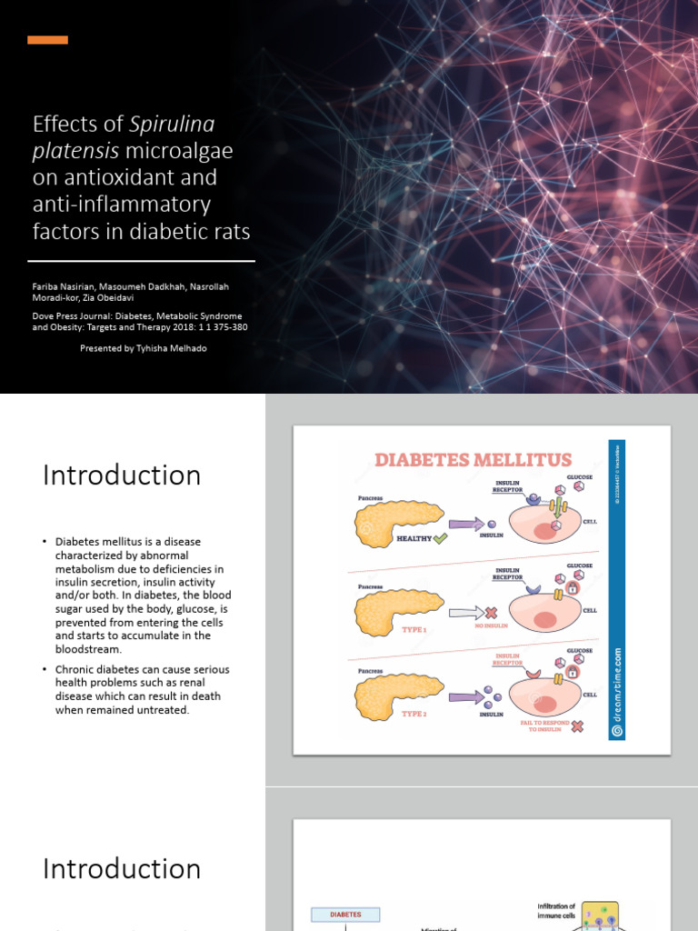 effects of spirulina platensis microalgae on antioxidant and anti