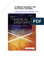 Kinns The Medical Assistant 13th Edition Proctor Test Bank