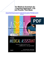 Kinns The Medical Assistant An Applied Learning Approach 11th Edition Proctor Test Bank