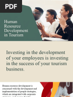 Human Resource Development in Tourism