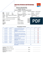 Course Form