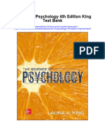 Science of Psychology 4th Edition King Test Bank