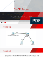 PINTAR - DHCP Server Packet Tracer