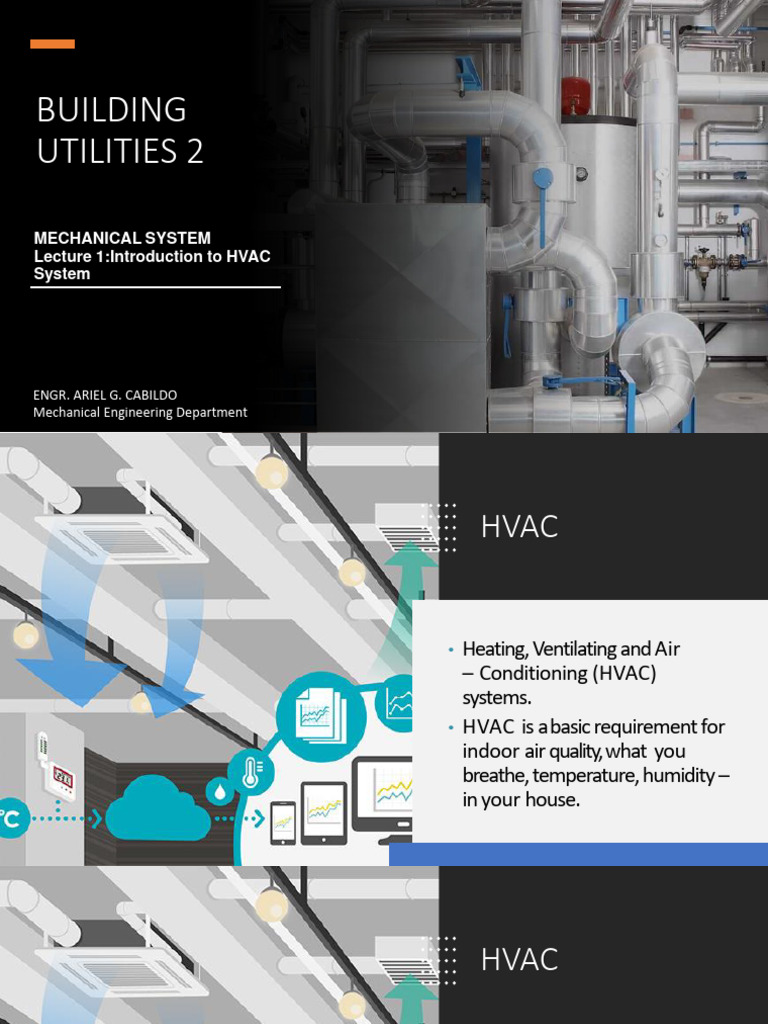 Lecture1 Introduction of HVAC PDF