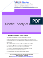 Basic Assumption of Kinetic Theory