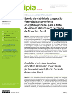 Estudo de Viabilidade Da Geração Fotovoltaica Como Fonte Energética Principal para A Frota