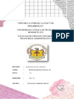 Año de La Unidad, La Paz Y El Desarrollo"