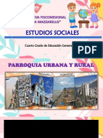 4° Eess-Parroquia Urbana y Rural - 06-07-22 y 13-07-22