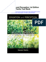Sensation and Perception 1st Edition Yantis Test Bank