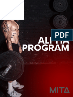 The Alpha Program