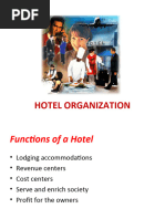 Lesson 2 The Hotel Organization