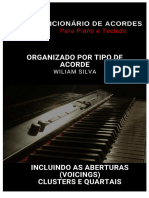 PDF Dicionario de Acordes para Piano e Teclado Wiliam Silva DL